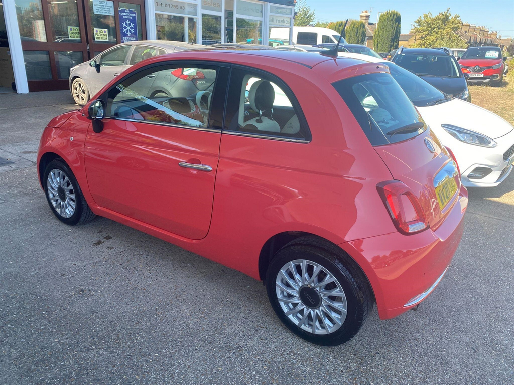 Fiat 500 1.0 Mhev Lounge Hatchback Euro 6 Red #10