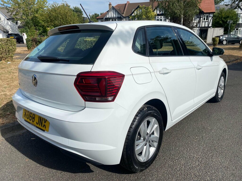 Volkswagen Polo 1.0 Tsi Se Dsg Euro 6 Ss KO68JNX White #6