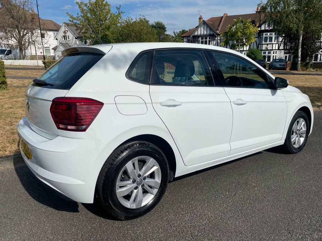 Volkswagen Polo 1.0 Tsi Se Dsg Euro 6 Ss KO68JNX White #5