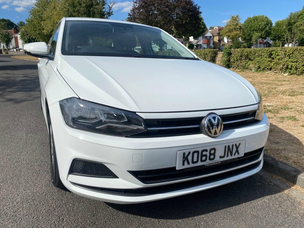 Volkswagen Polo 1.0 Tsi Se Dsg Euro 6 Ss KO68JNX White