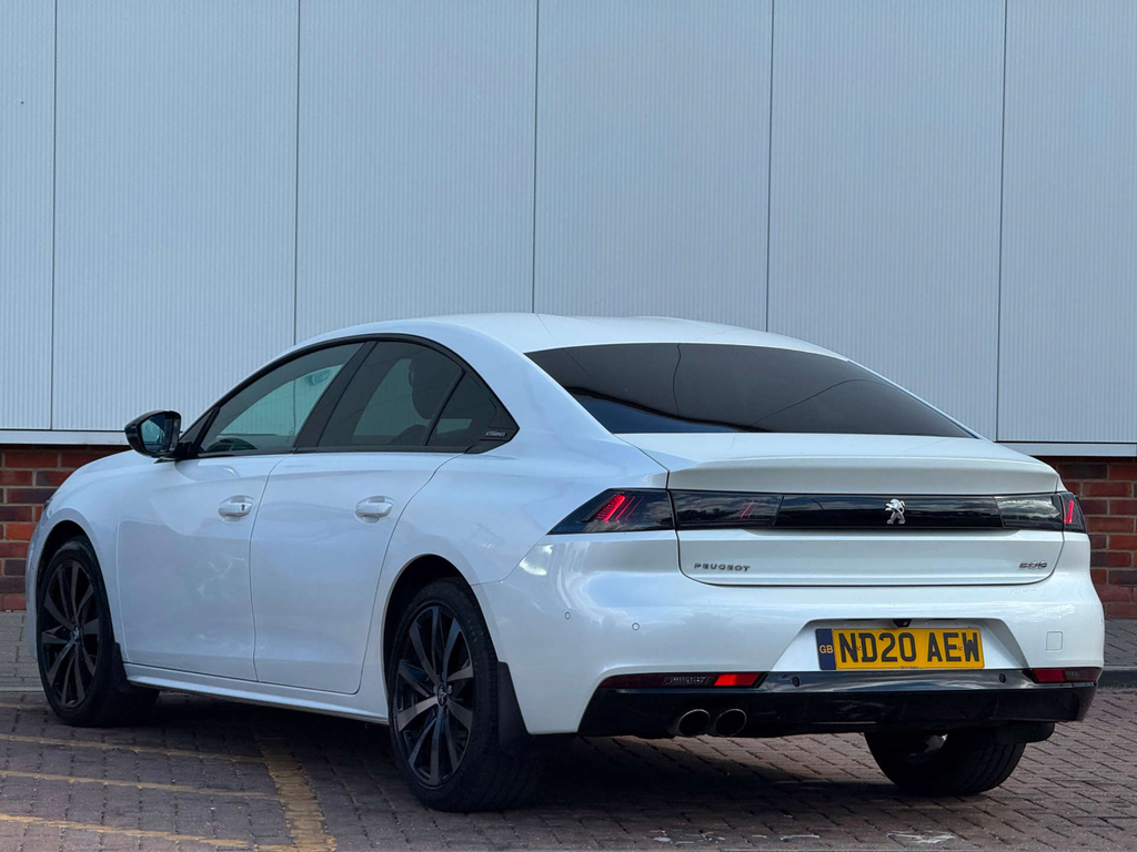Peugeot 508 Gt Line Blue Hdi Ss White #4