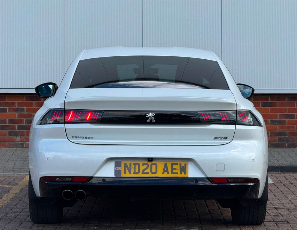 Peugeot 508 Gt Line Blue Hdi Ss White #5