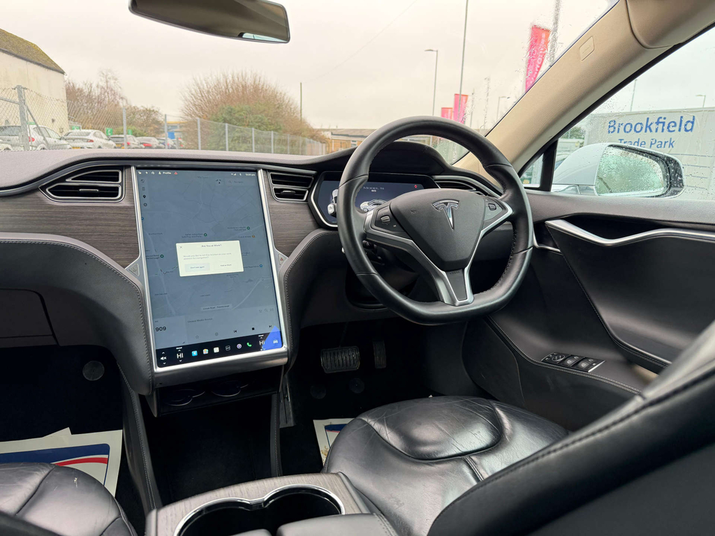 Tesla Model S Hatchback Grey #20