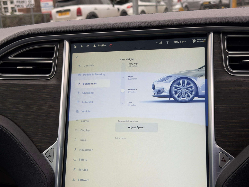 Tesla Model S Hatchback Grey #64