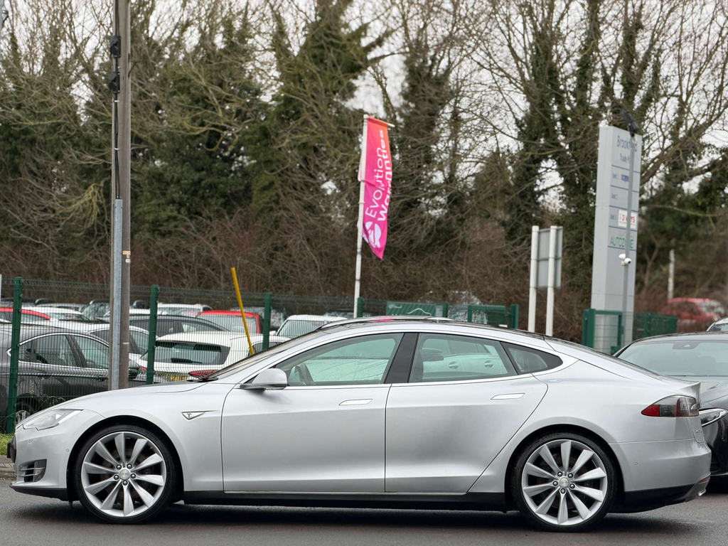Tesla Model S Hatchback Grey #9