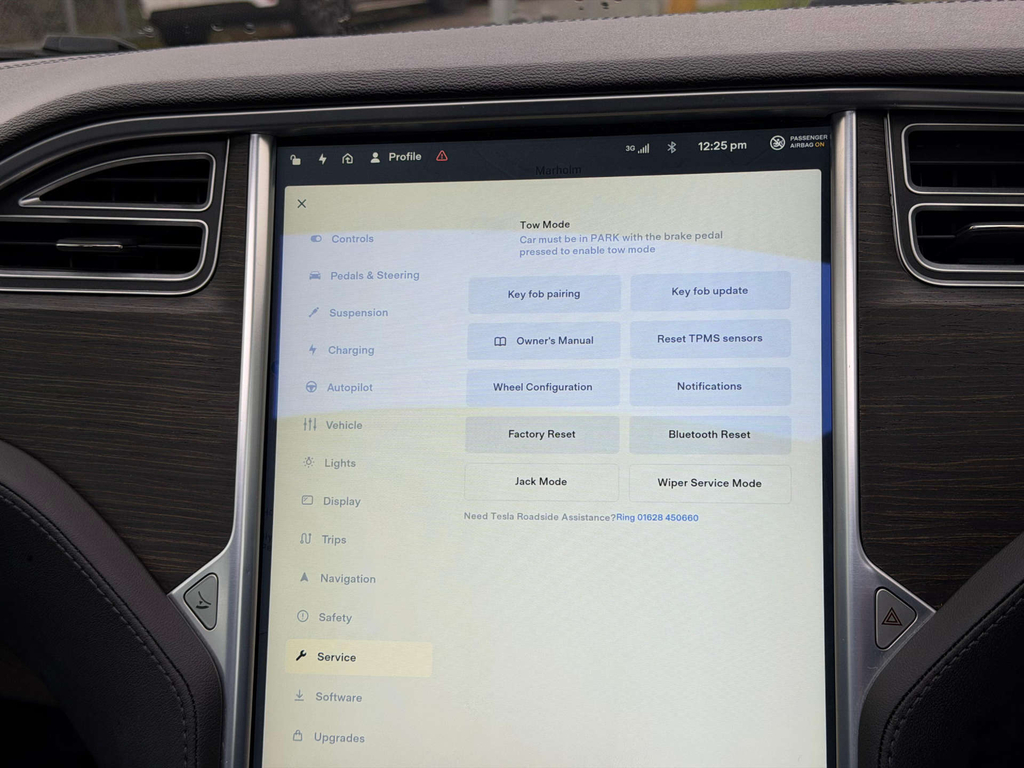 Tesla Model S Hatchback Grey #65