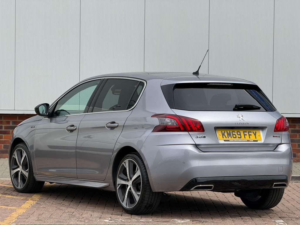 Peugeot 308 Gt Line Blue Hdi Ss Grey #4