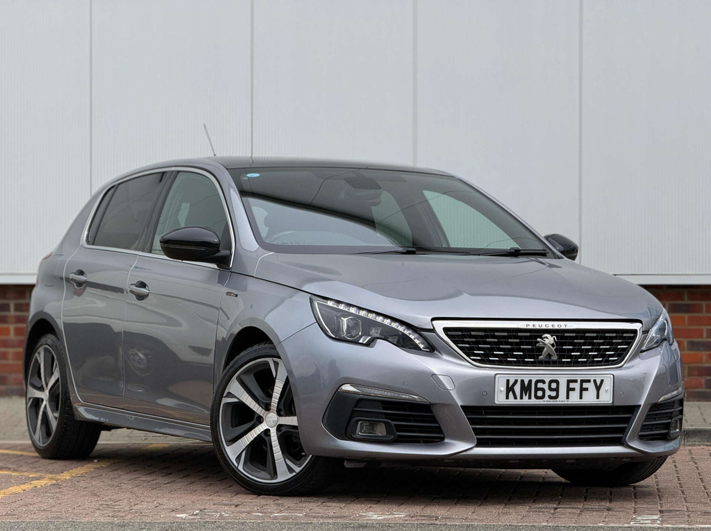 Peugeot 308 Gt Line Blue Hdi Ss Grey