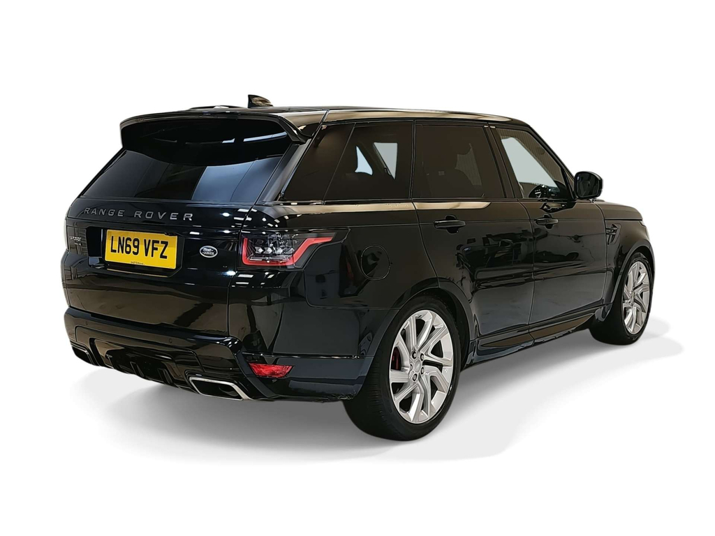 Land Rover Range Rover Sport 5.0 P575 V8 Svr 4Wd Euro 6 Ss Black #3