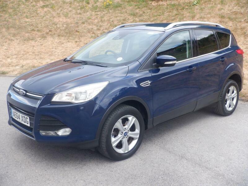 Ford Kuga 1.6T Ecoboost Zetec Awd Euro 5 Ss AE64XDG Blue