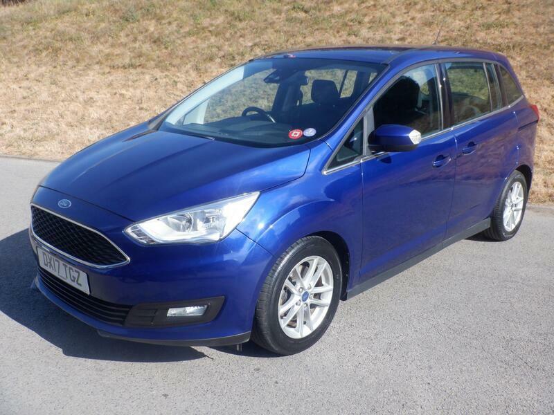 Ford Grand C-Max 1.0T Ecoboost Zetec Euro 6 Ss Blue