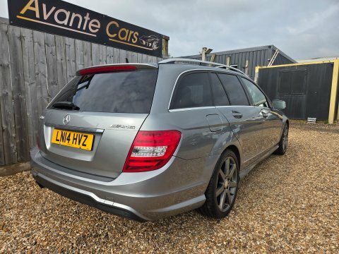 Mercedes-Benz C Class C180 Blueefficiency Amg Silver #3