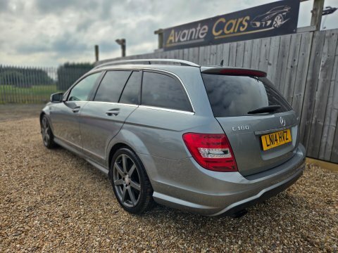 Mercedes-Benz C Class C180 Blueefficiency Amg Silver #5