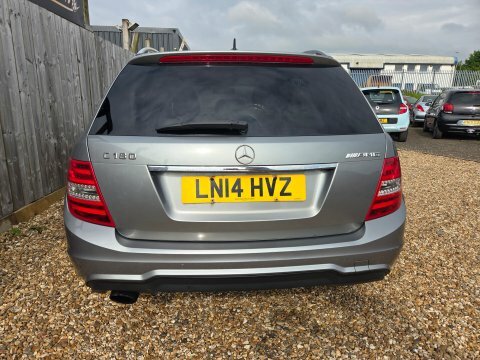 Mercedes-Benz C Class C180 Blueefficiency Amg Silver #4