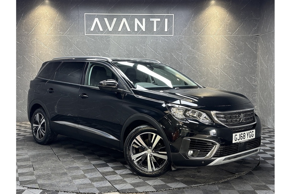 Peugeot 5008 Bluehdi Allure U5404 Ulez GJ68YGG Black