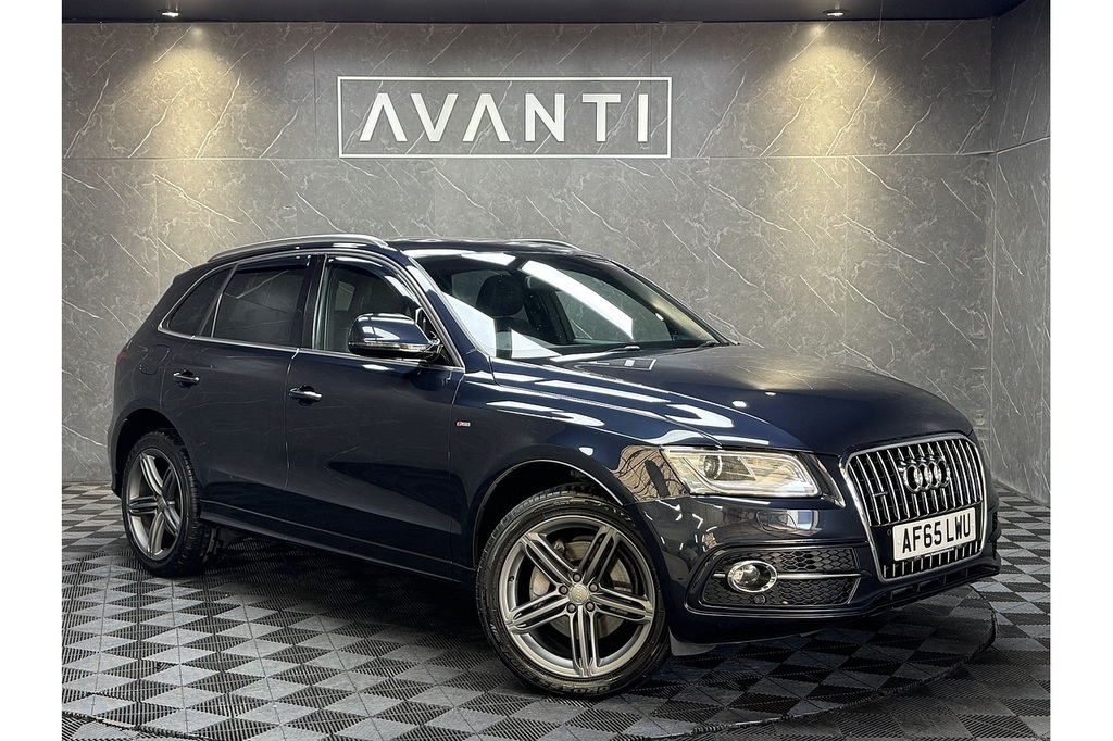 Audi Q5 Tdi V6 S Line Plus U5447 Ulez Blue
