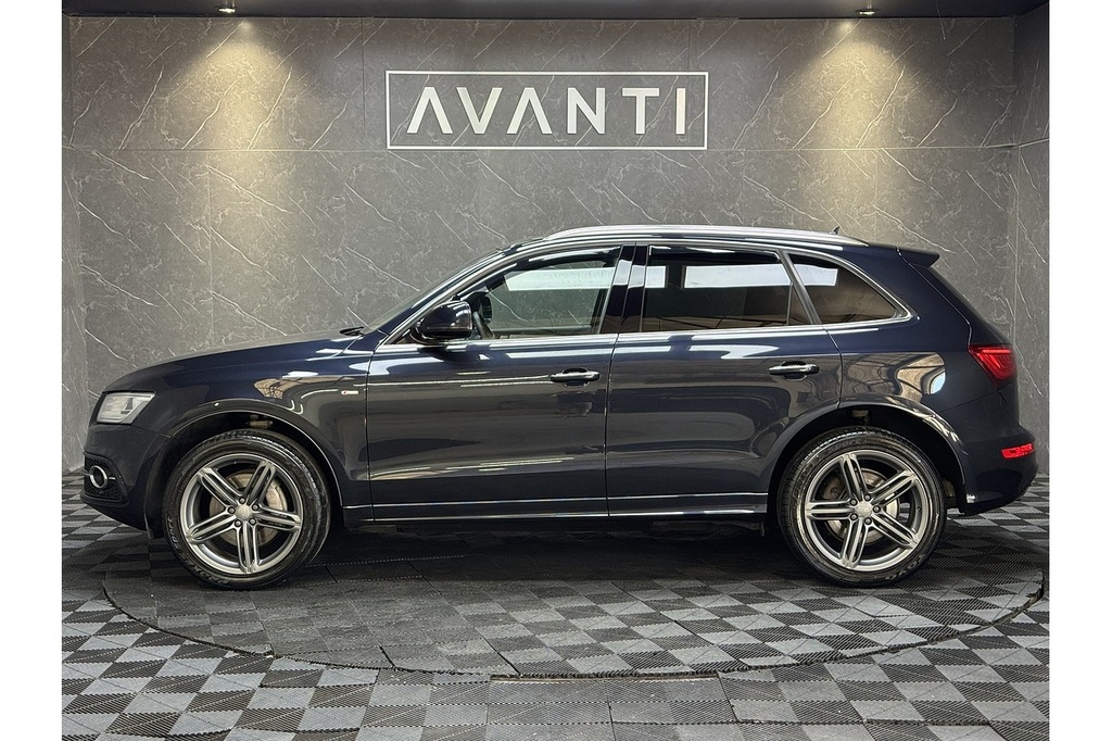 Audi Q5 Tdi V6 S Line Plus U5447 Ulez Blue #4