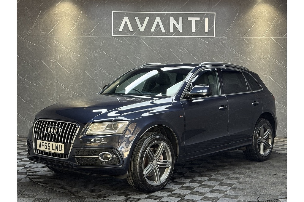 Audi Q5 Tdi V6 S Line Plus U5447 Ulez Blue #3