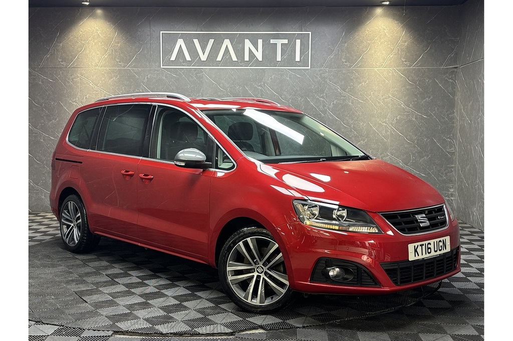 Seat Alhambra Tdi Fr Line U5456 Ulez Red
