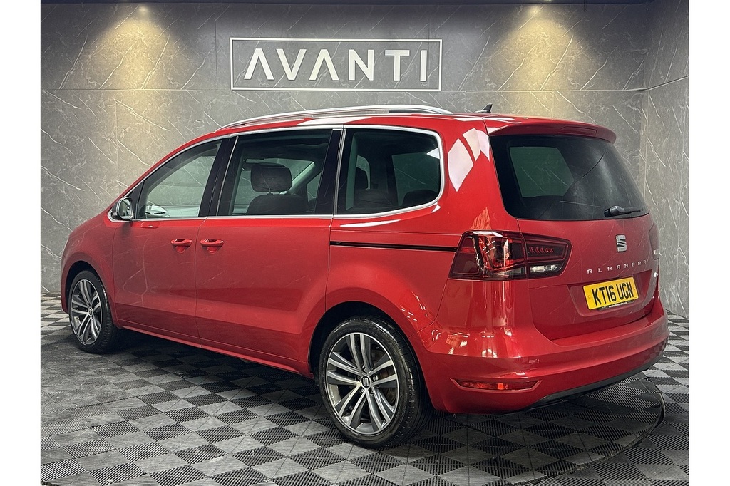 Seat Alhambra Tdi Fr Line U5456 Ulez Red #5