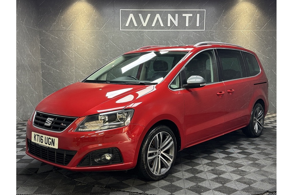 Seat Alhambra Tdi Fr Line U5456 Ulez Red #3