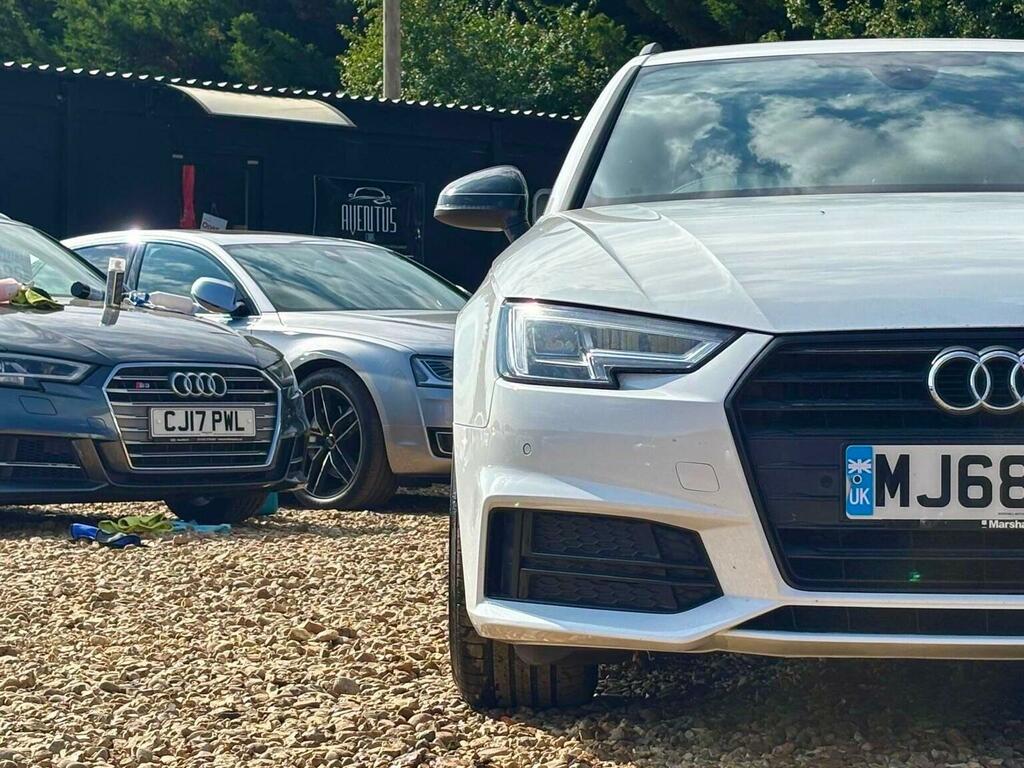 Audi A4 Avant 1.4 Tfsi Black Edition Euro 6 Ss 2018 White #4