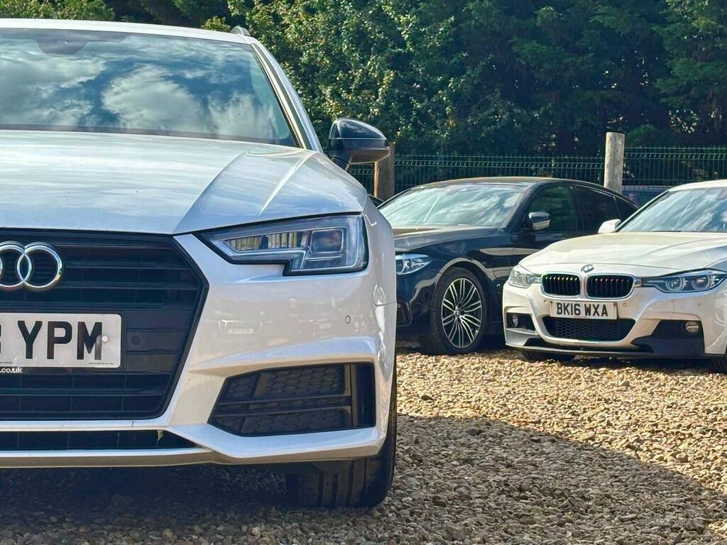 Audi A4 Avant 1.4 Tfsi Black Edition Euro 6 Ss 2018 White #6