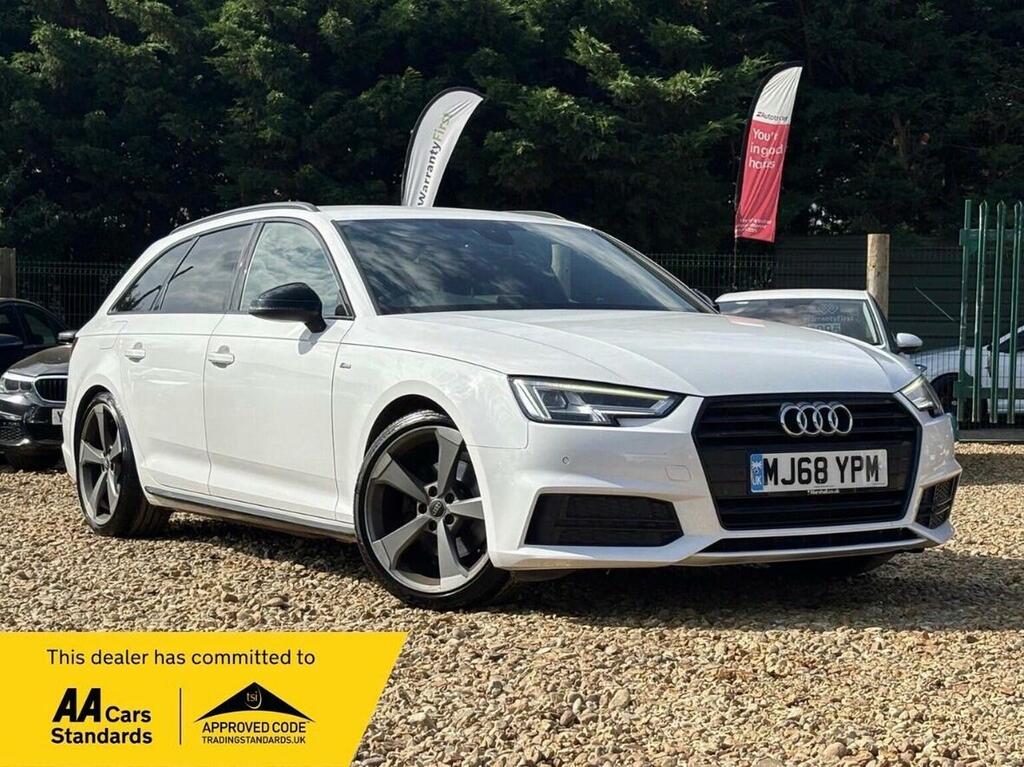 Audi A4 Avant 1.4 Tfsi Black Edition Euro 6 Ss 2018 White