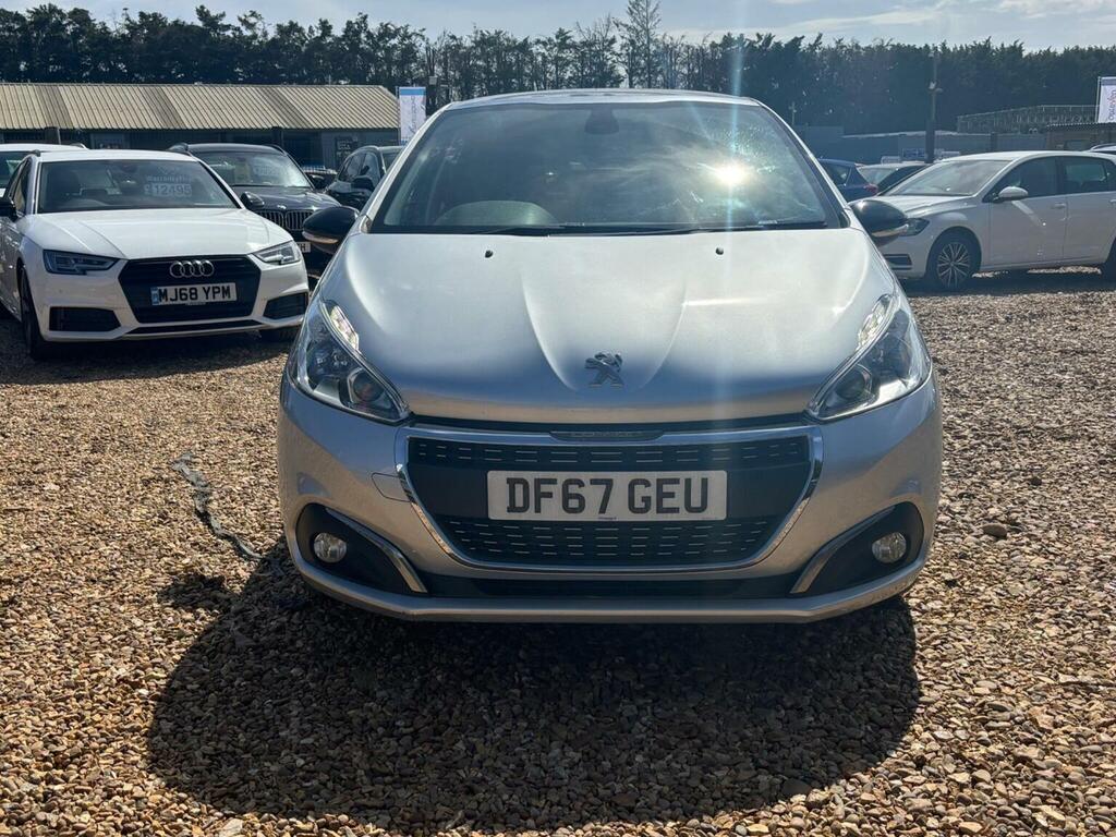 Peugeot 208 1.2 Puretech Allure Premium Euro 6 Ss 2018 DF67GEU Silver #2