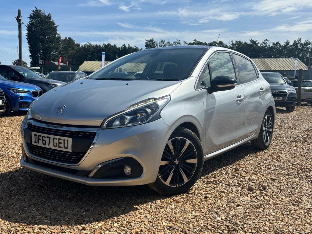 Peugeot 208 1.2 Puretech Allure Premium Euro 6 Ss 2018 DF67GEU Silver #3