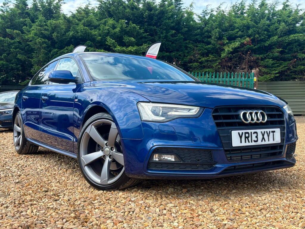 Audi A5 2.0 Tdi Black Edition Sportback Euro 5 Ss Blue #2