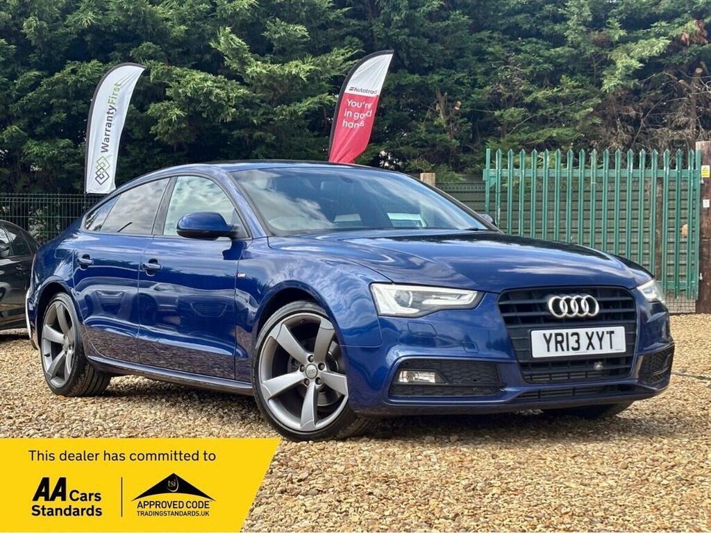 Audi A5 2.0 Tdi Black Edition Sportback Euro 5 Ss Blue
