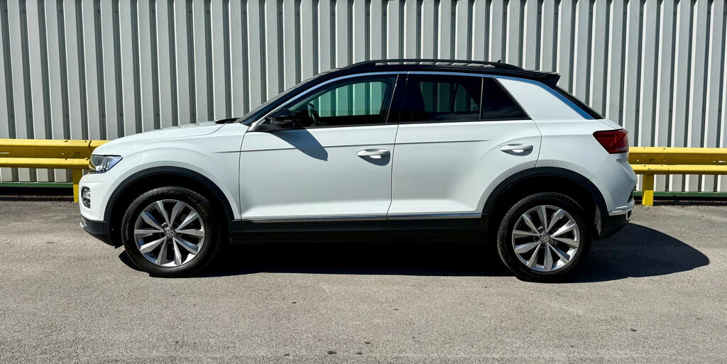 Volkswagen T-Roc 1.0 Tsi Design Euro 6 Ss NC68SWZ White #6