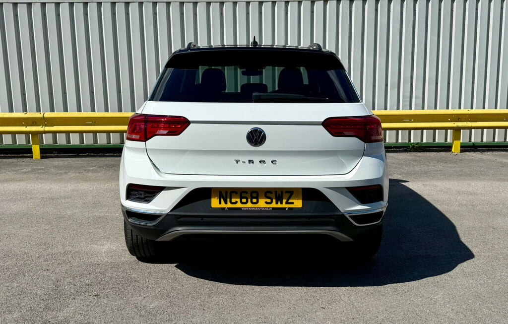 Volkswagen T-Roc 1.0 Tsi Design Euro 6 Ss NC68SWZ White #4
