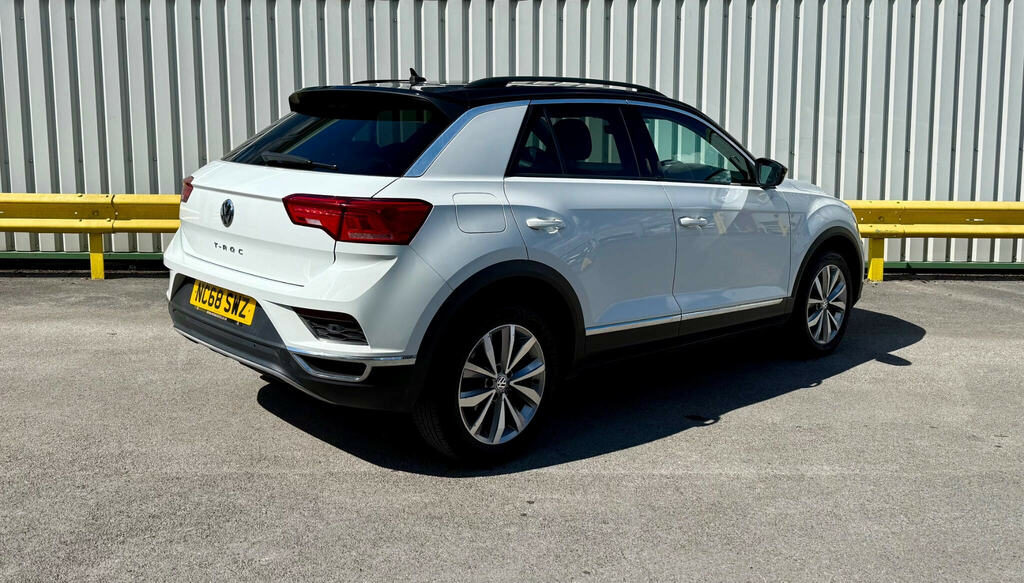 Volkswagen T-Roc 1.0 Tsi Design Euro 6 Ss NC68SWZ White #3