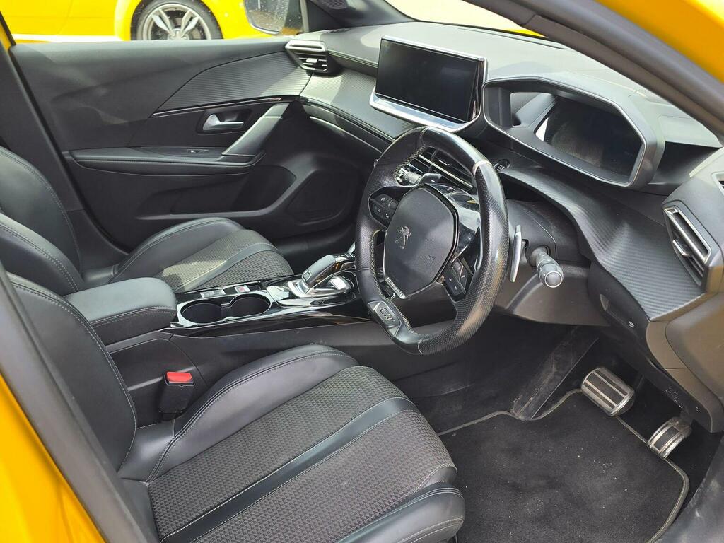 Peugeot 208 1.2 Puretech Gt Line Eat Euro 6 Ss Yellow #5