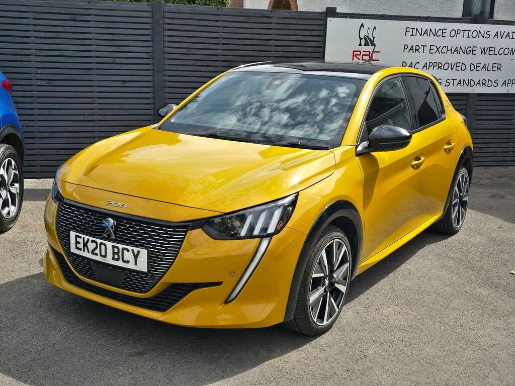 Peugeot 208 1.2 Puretech Gt Line Eat Euro 6 Ss Yellow