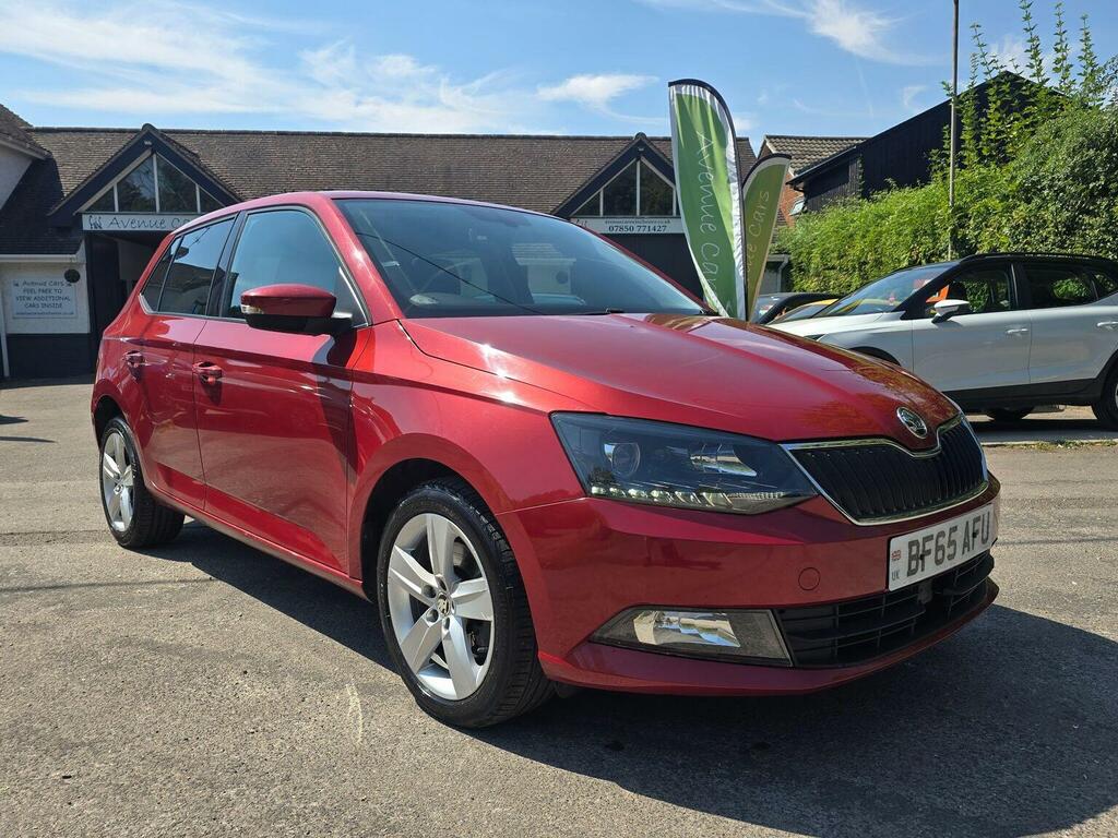 Skoda Fabia 1.2 Tsi Se L Dsg Euro 6 Ss Red