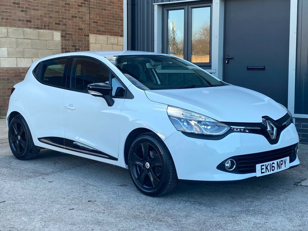 Renault Clio 1.2 Dynamique Nav 1.2 16V 75 White #2