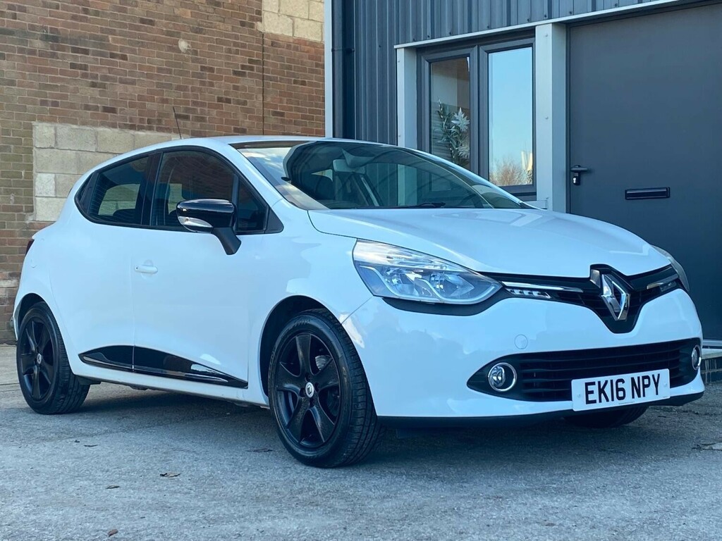 Renault Clio 1.2 Dynamique Nav 1.2 16V 75 White