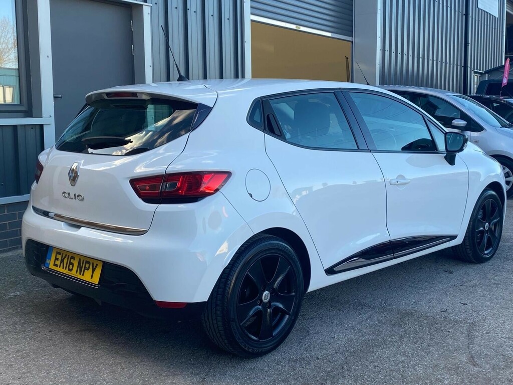 Renault Clio 1.2 Dynamique Nav 1.2 16V 75 White #6