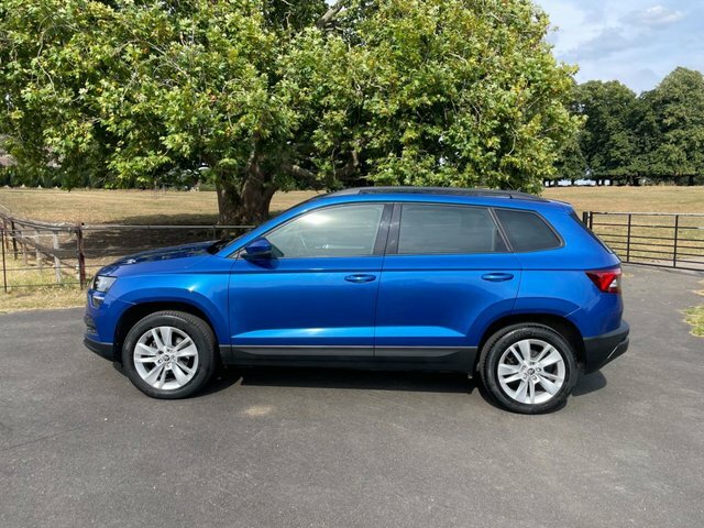 Skoda Karoq 2021 1.5 Tsi Act Se Technology Suv Manu Blue #2