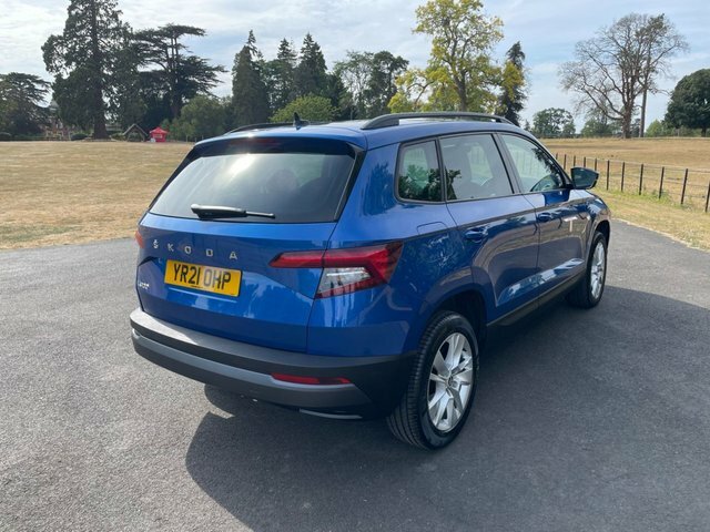 Skoda Karoq 2021 1.5 Tsi Act Se Technology Suv Manu Blue #3