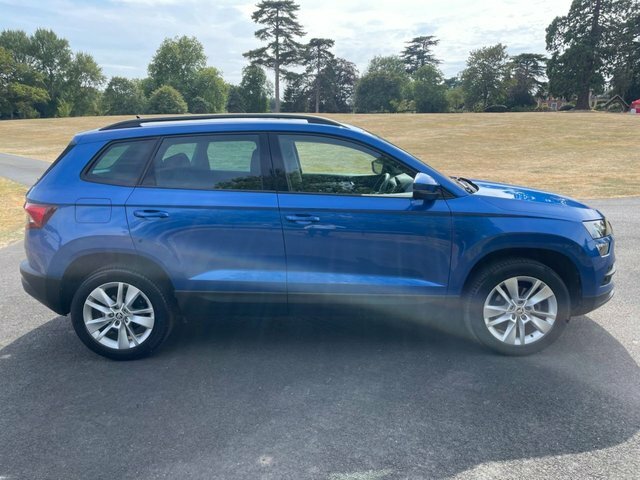 Skoda Karoq 2021 1.5 Tsi Act Se Technology Suv Manu Blue #4