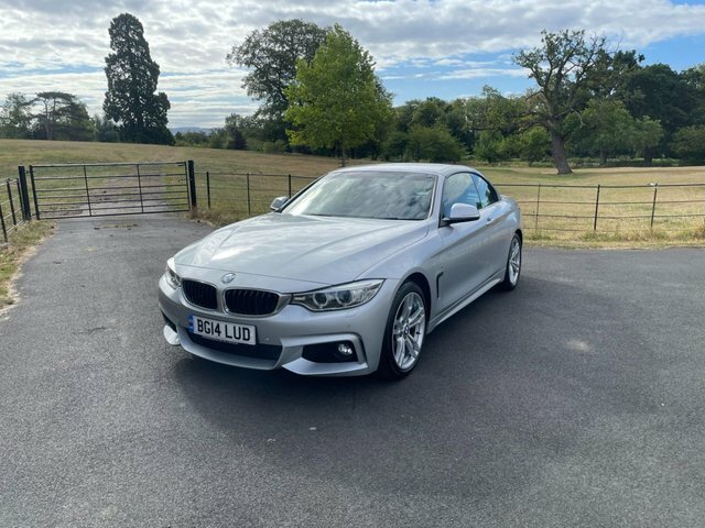 BMW 4 Series 2014 2.0 420D M Sport Convertible Silver #2