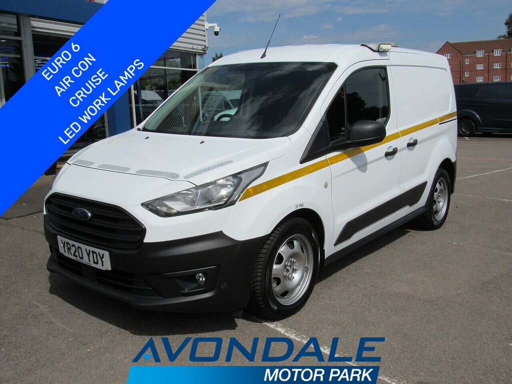 Ford Transit Connect 220 Ecoblue L1 With Air Con Led Lighting Euro 6 Va White