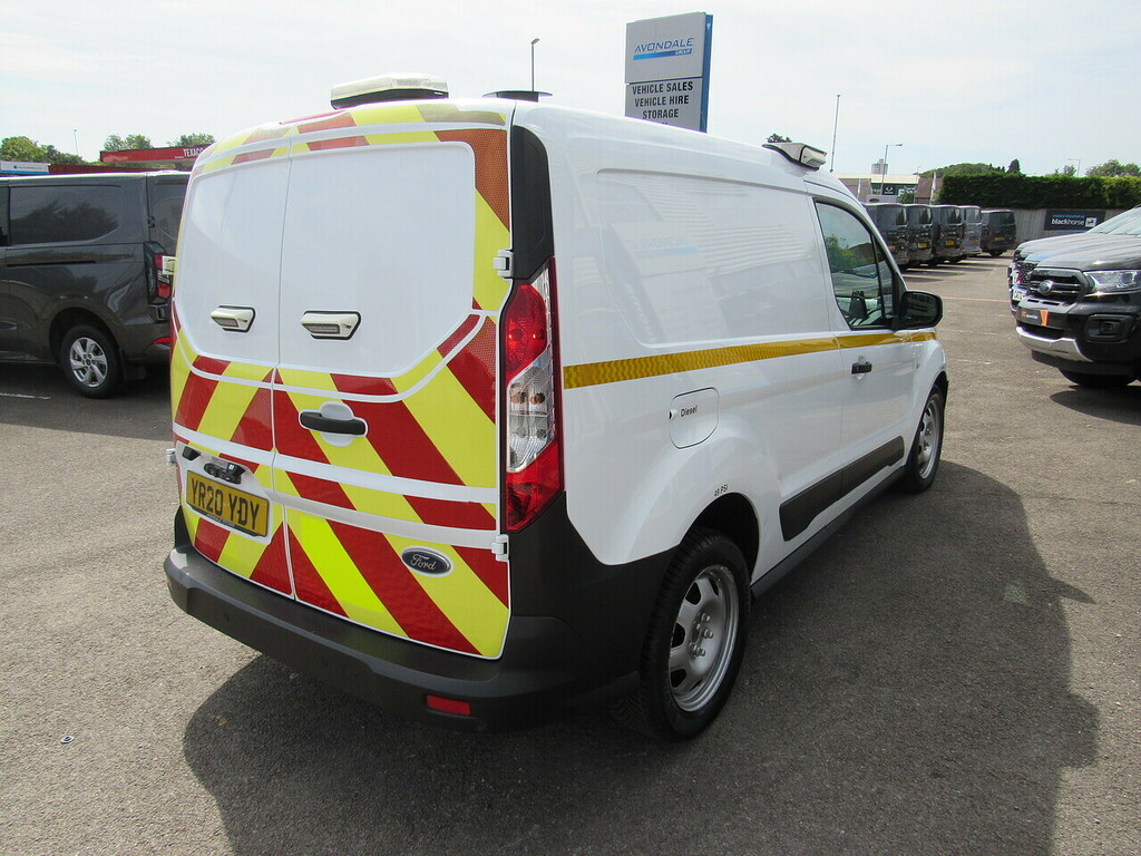 Ford Transit Connect 220 Ecoblue L1 With Air Con Led Lighting Euro 6 Va White #6
