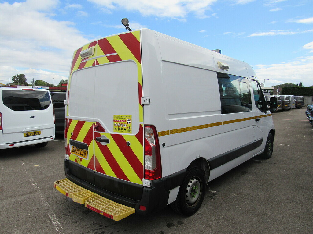 Vauxhall Movano Cdti 3500 Biturbo Edition Crew Van Mobile Welfare White #4
