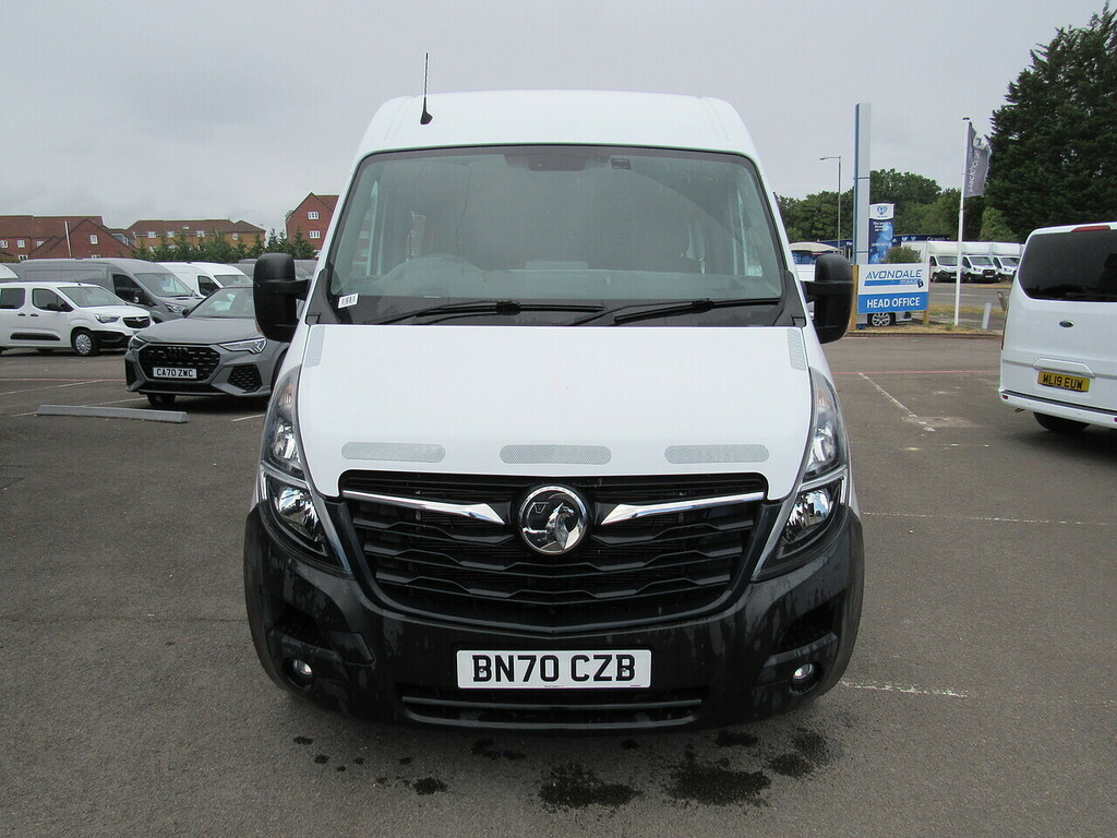 Vauxhall Movano 2.3 Turbo D 135Ps L2 H2 Van Air Con White #7