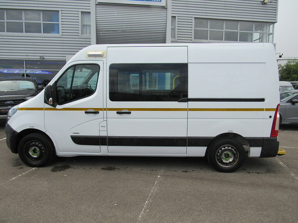 Vauxhall Movano Cdti 3500 Biturbo Edition Crew Van Mobile Welfare White #2